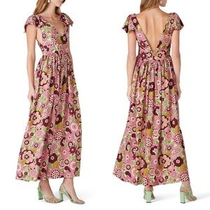 Dodo Bar O Jenny Floral Maxi Dress